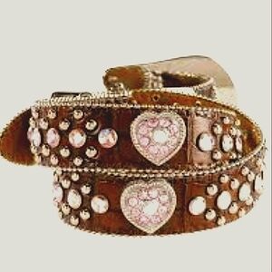 Western studded belt Girls  NWOT